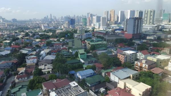 The Manila skyline